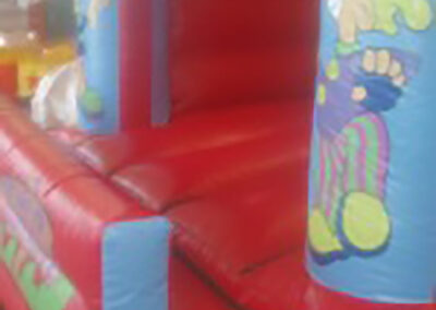 Circus Bouncy Castle with front safety wall